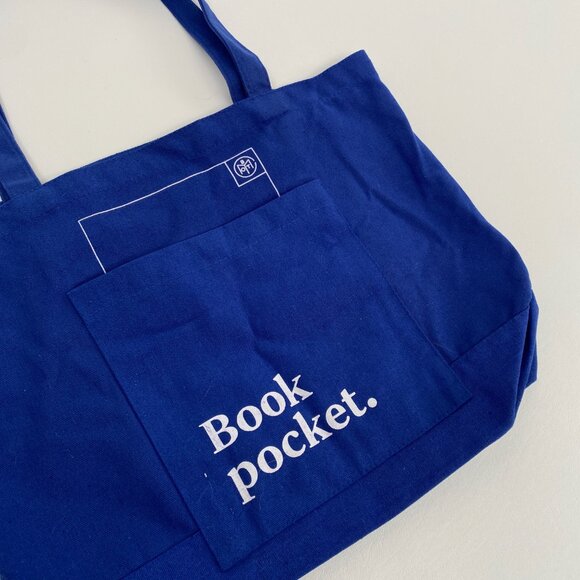 Blue Tote Bag - Book of the Month - Picture 2 of 5